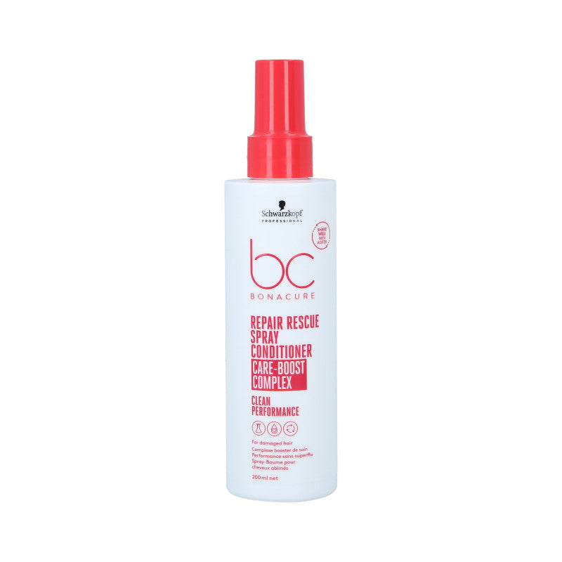 SCHWARZKOPF PROFESSIONAL BONACURE REPAIR RESCURE Regenerační kondicionér pro poškozené vlasy sprej 200 ml