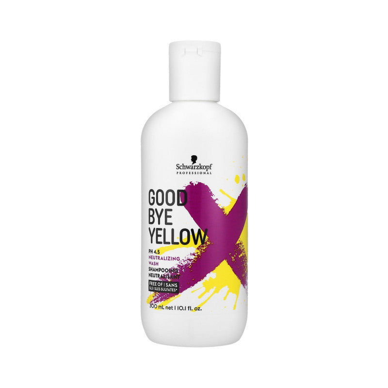 SCHWARZKOPF PROFESSIONAL GOODBYE YELLOW Anti-Gelbstich-Shampoo 300ml