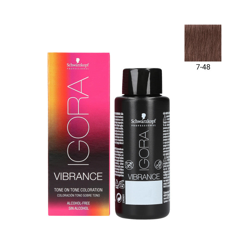 SCHWARZKOPF PROFESSIONAL IGORA Vibrance Tone On Tone barva bez amoniaku 60 ml #25