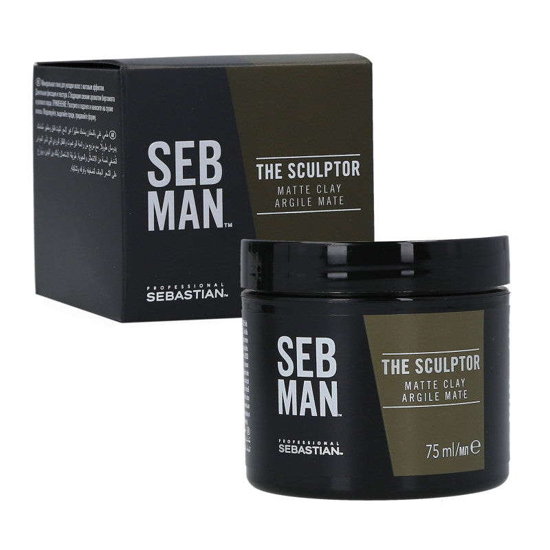 SEBASTIAN SEB MAN The Sculptor Matowa glinka do stylizacji włosów 75 ml
