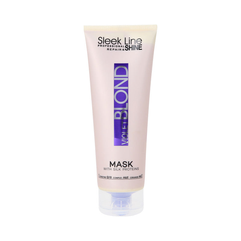 STAPIZ PROFESSIONAL SLEEK LINE VIOLET BLOND Maska do włosów 250 ml