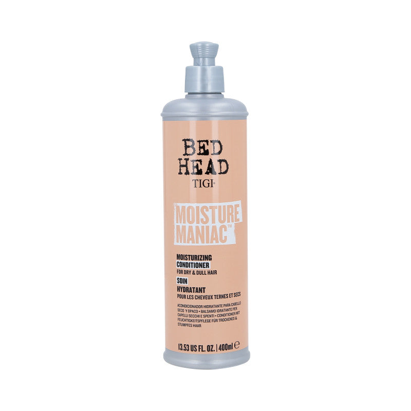 TIGI BED HEAD MOISTURE MANIAC Tief feuchtigkeitsspendender Conditioner für trockenes Haar, 400 ml