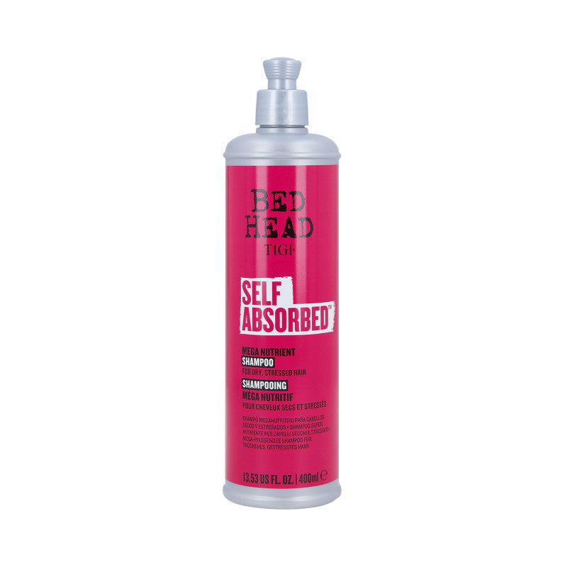 TIGI BED HEAD SELF ABSORBED Feuchtigkeitsspendendes Shampoo für trockenes und geschwächtes Haar 400 ml