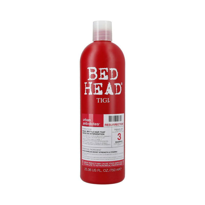 TIGI BED HEAD URBAN ANTIDOTES Resurrection šampon pro slabé a lámavé vlasy 750 ml