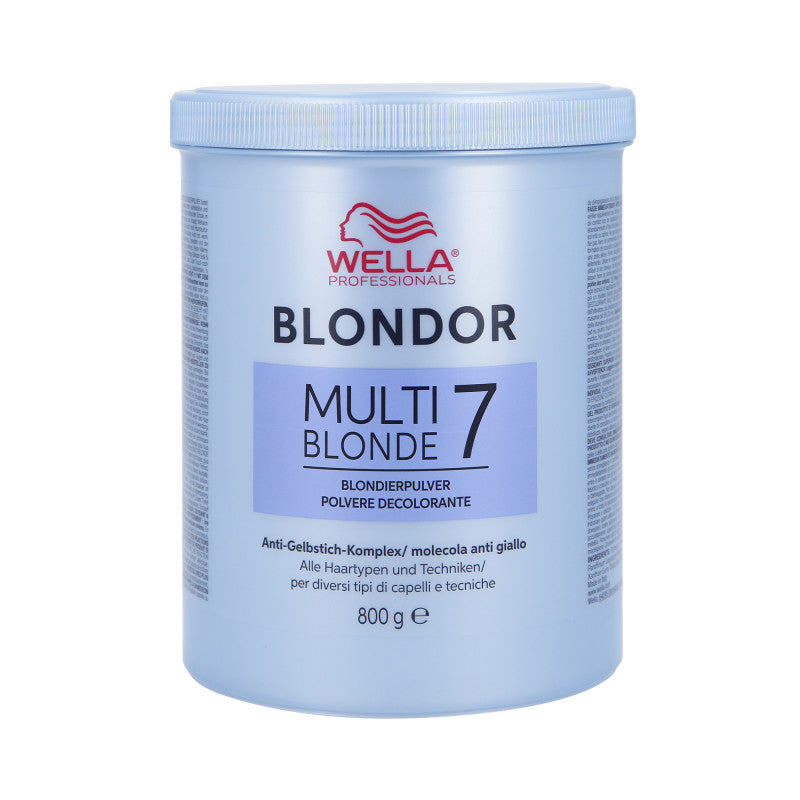 WELLA PROFESSIONALS BLONDOR MULTI BLONDE 7 POWDER Puder rozjaśniający do 7 poziomów 800 g