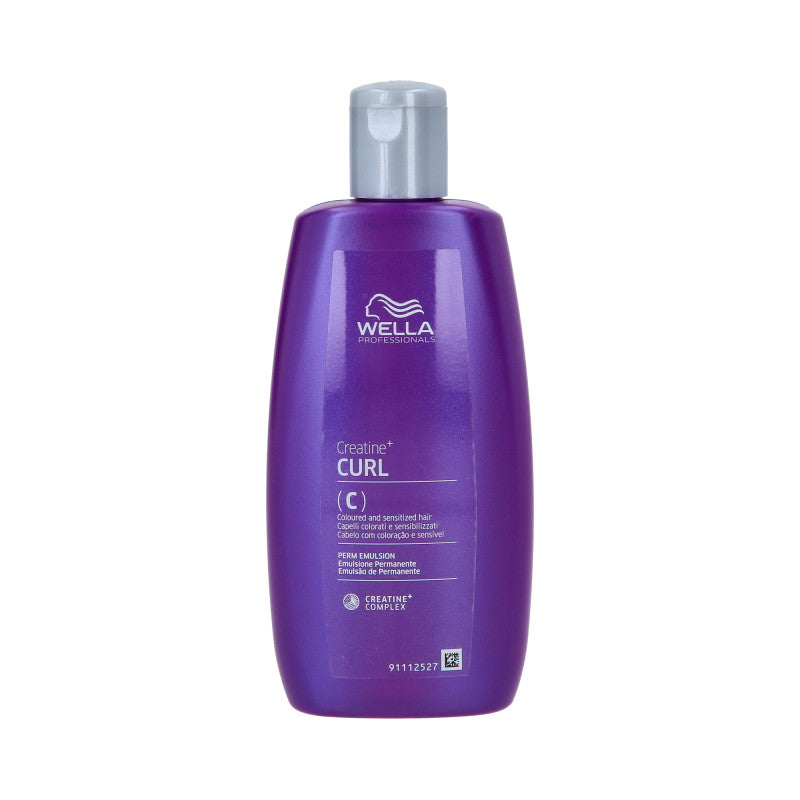 WELLA PROFESSIONALS CREATINE+ CURL (C ) Płyn do trwałej ondulacji do włosów farbowanych i uwrażliwionych 250 ml