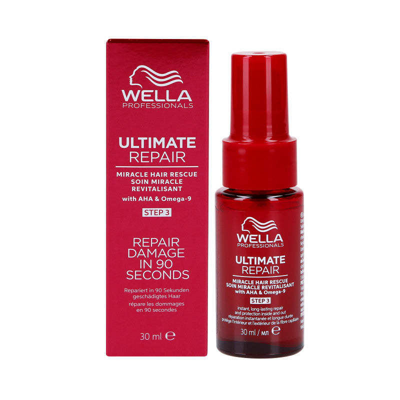 WELLA PROFESSIONALS ULTIMATE REPAIR MIRACLE HAIR RESCUE Sérum protecteur réparateur et lissant 30 ml