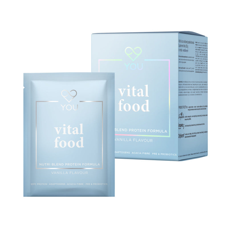 YOU VITAL FOOD Nutriční protein – Vanilka 350 g