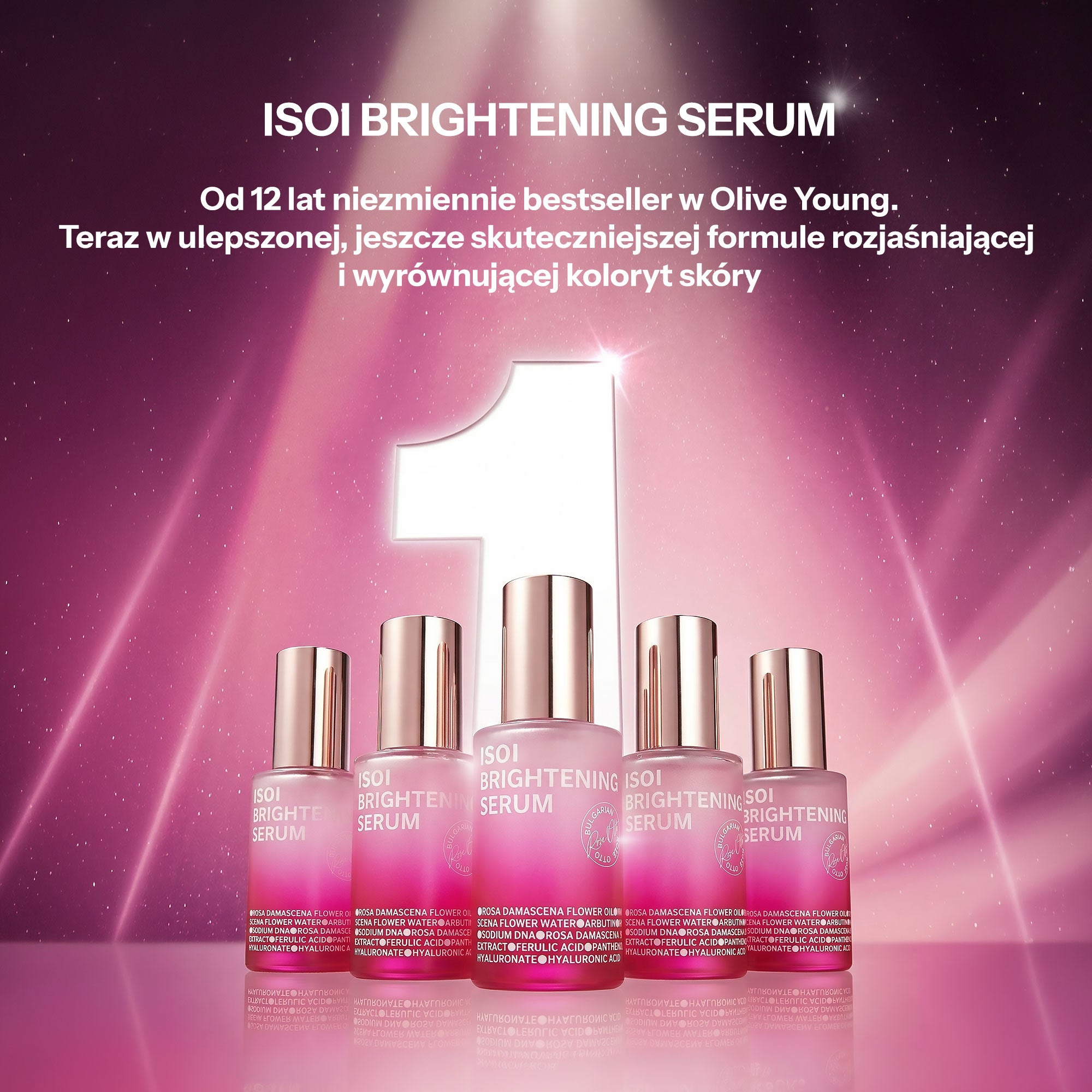 ISOI BRIGHTENING CARE SERUM Serum rozjaśniające i wyrównujące koloryt skóry 70 ml #9